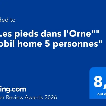 Les Pieds Dans L'orne - Mobil 5 Personnes Camping